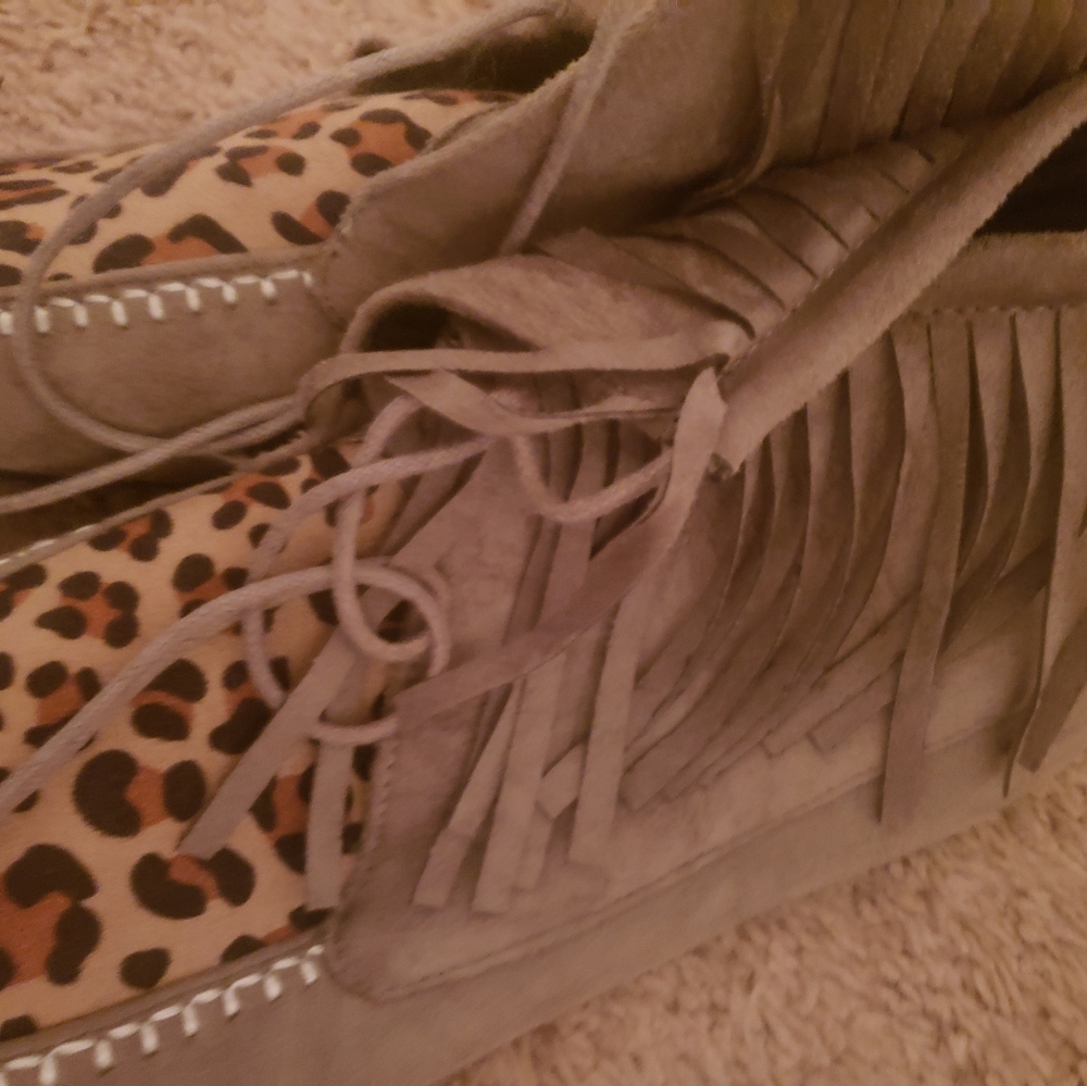 Leopard Booties